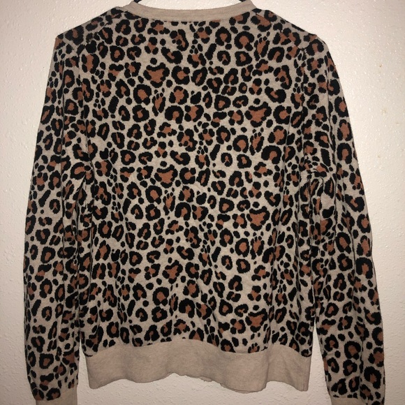 Leopard-Print Cardigan - Picture 2 of 4